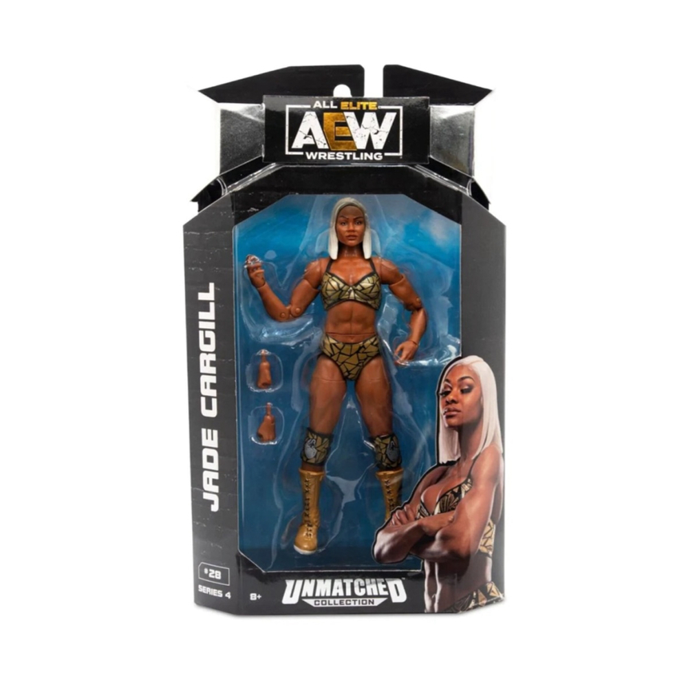 NEW AWE JADE CARGILL Action Figure One Size Brown Gold